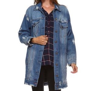 Oversized Jean Jacket